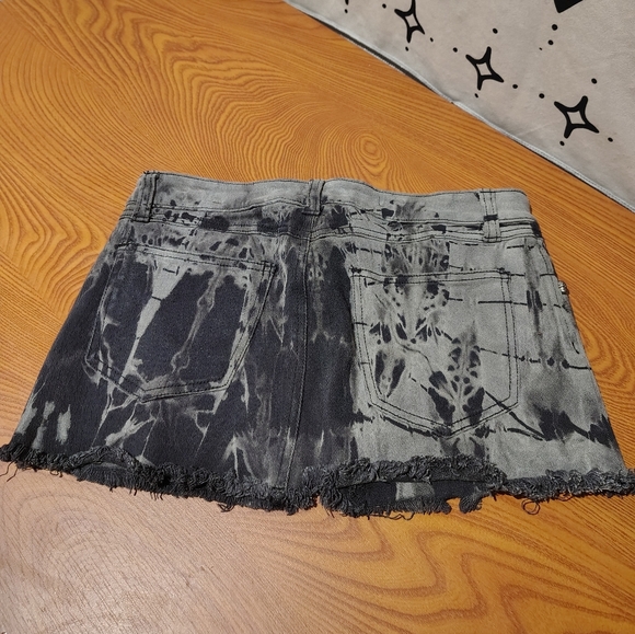 Vintage Tripp NYC Denim Cut-Off Mini Skirt - Picture 2 of 5